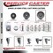 Service Caster 5 Inch Semi Steel Swivel 34 Inch Threaded Stem Caster Set 2 Total Lock Brakes SCC-TSTTL20S515-SSR-34212-2-S-2 - alternate 5